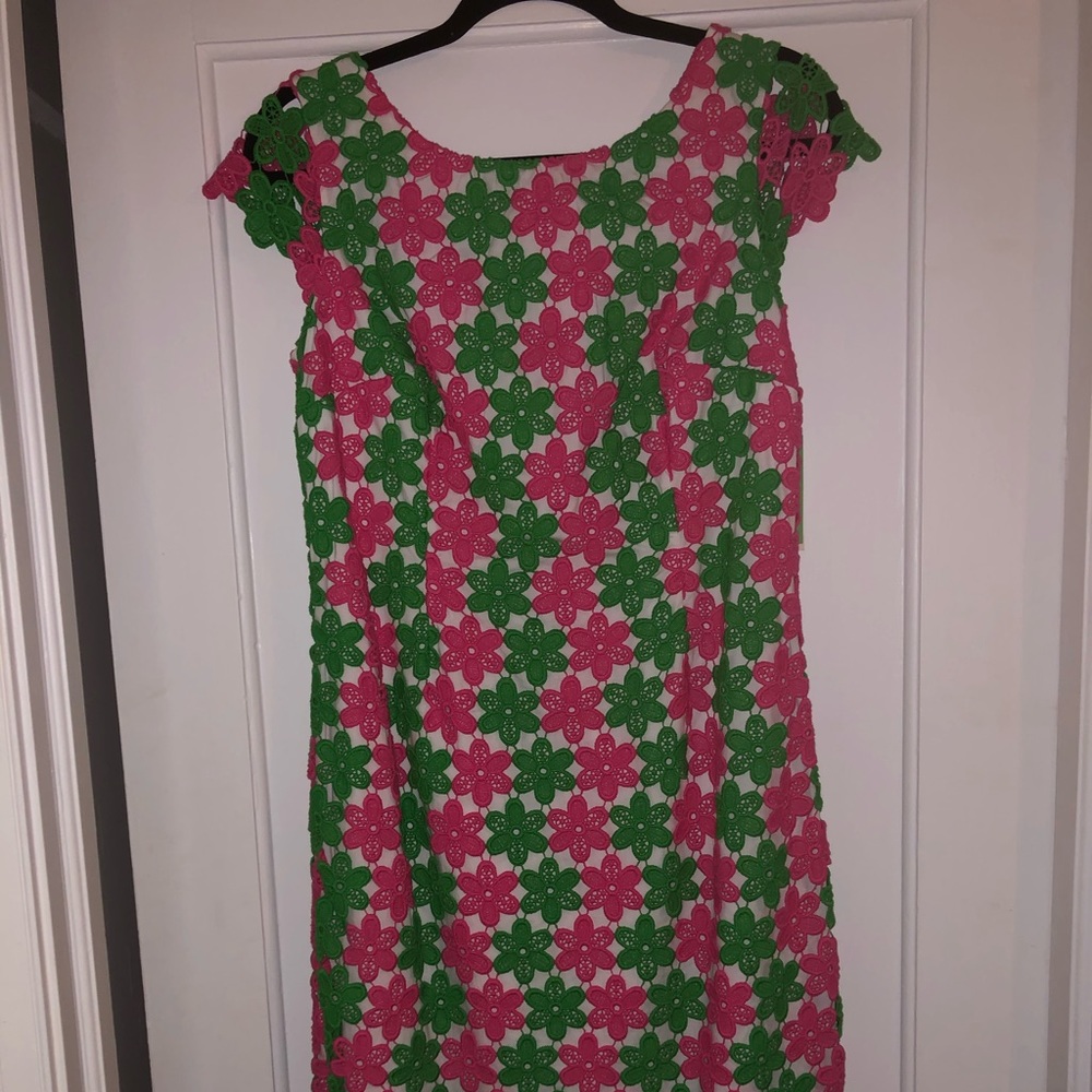 Barbara Dress by Lilly Pulitzer two tone petal